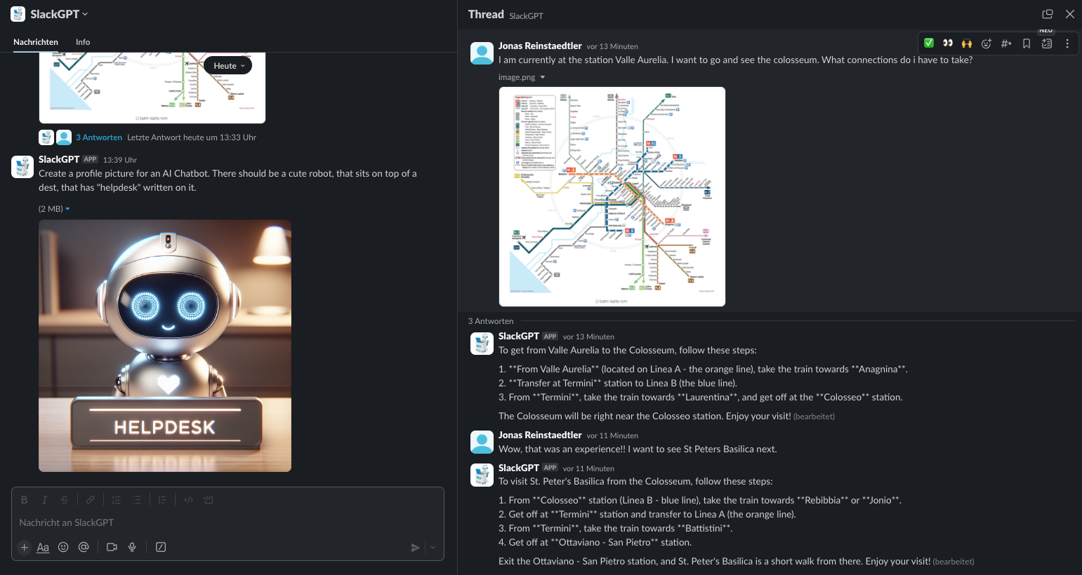 Slackgpt - Image Support